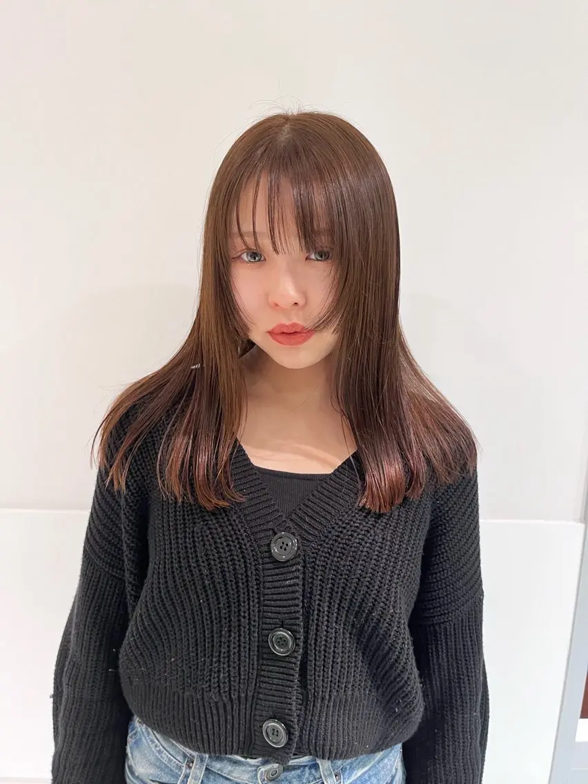 リピーター様人気no1.✨『フルメニュー』カット＋オシャレカラー＋Aujuaトリートメントの写真