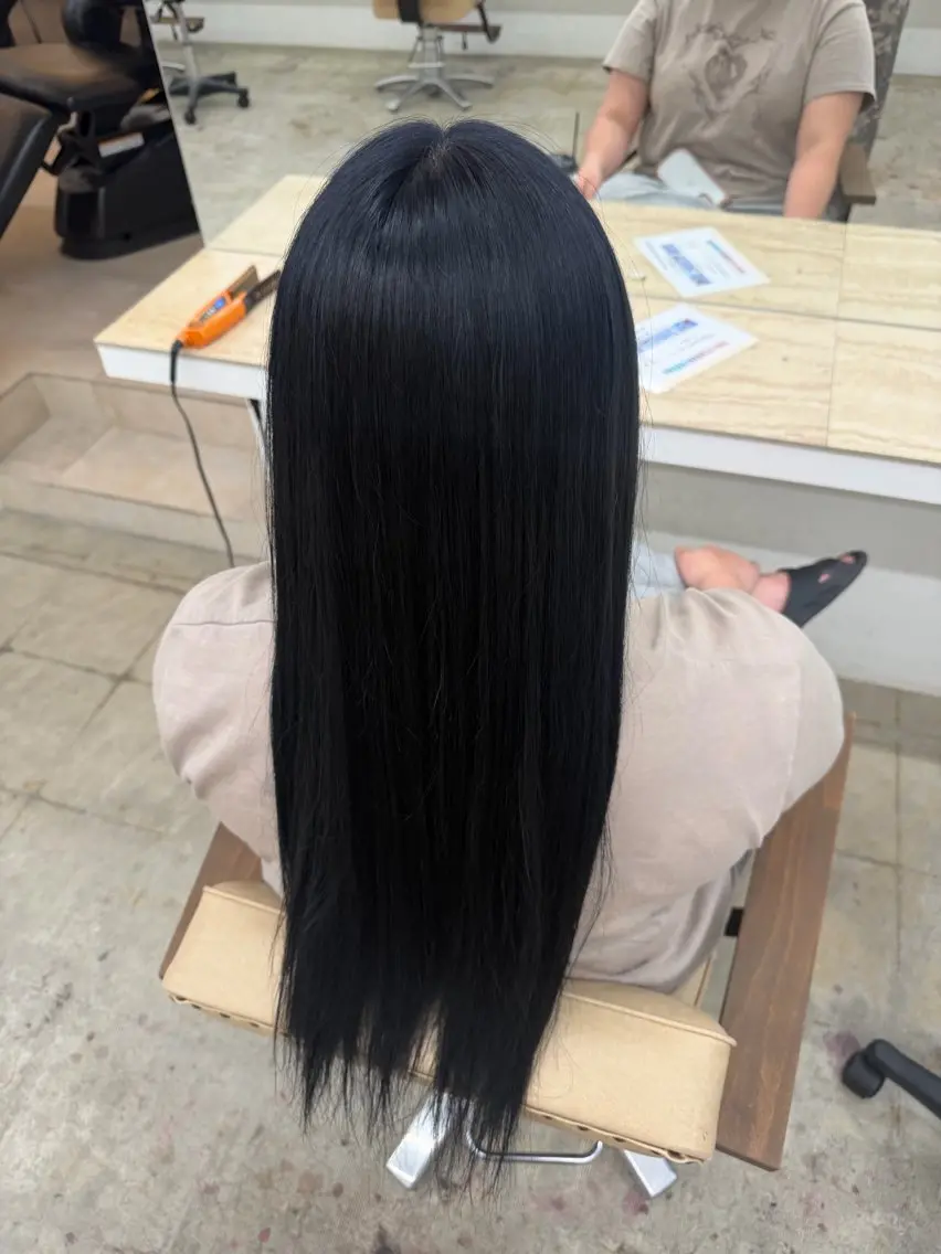 ロング カラー ヘアカラー トリートメント カラーモデル/透明感 カラー/coco🎀のヘアスタイル