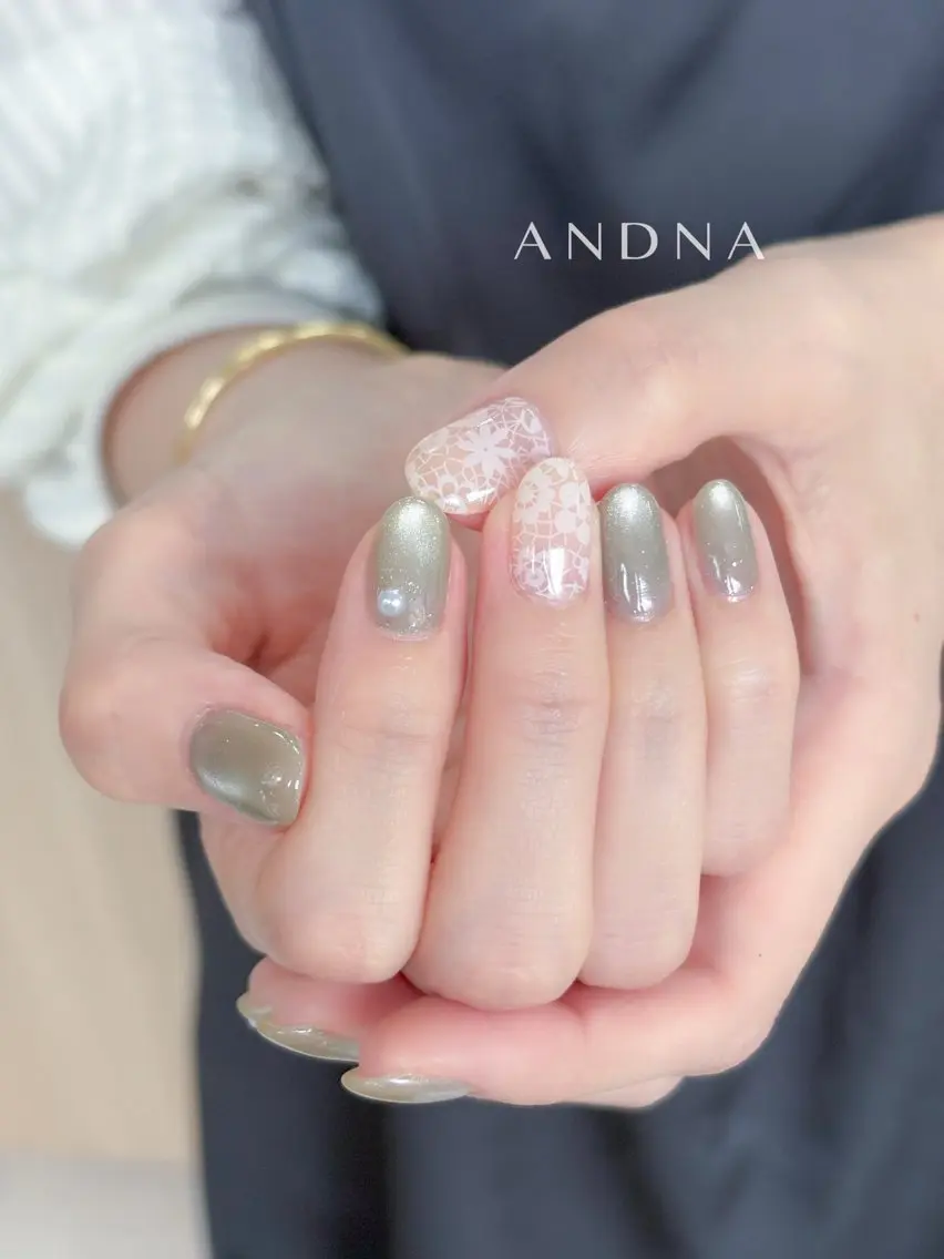ネイル レース フットネイル Kinuko / ANDNAのエステ・リラクイメージ