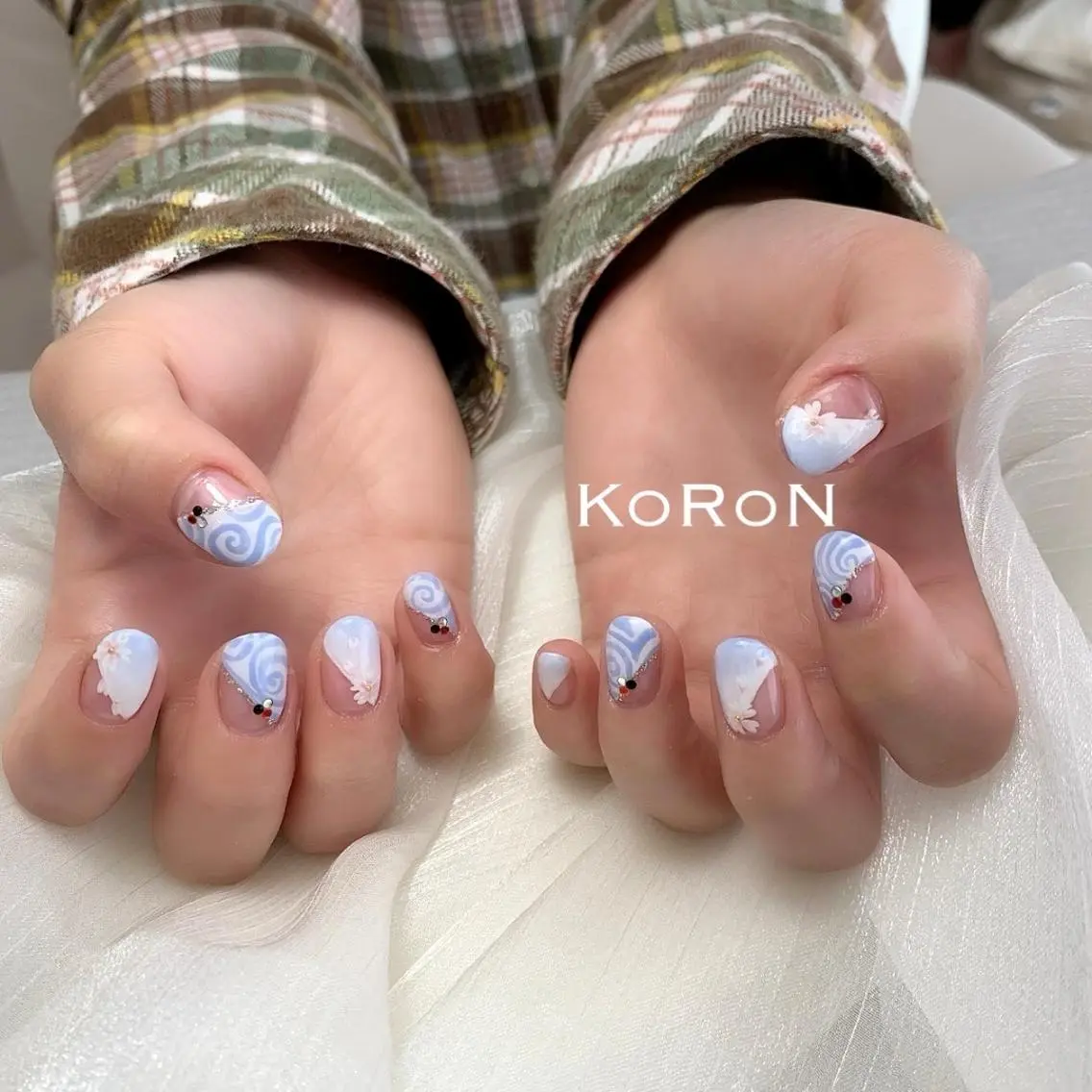 ネイル ハンドネイル 自宅サロン鎌倉 KORONのネイルデザイン