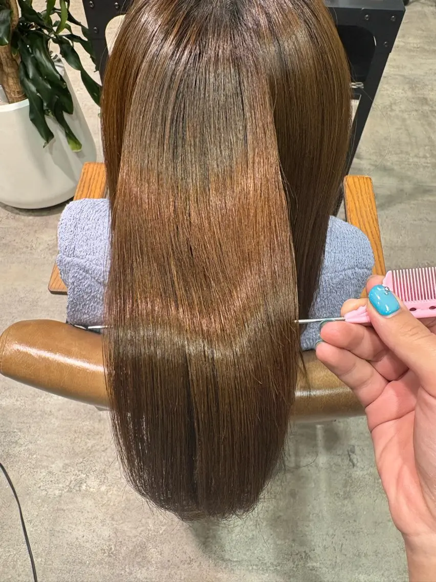 セミロング トリートメント ヘッドスパ 佐伯 美麗のヘアスタイル