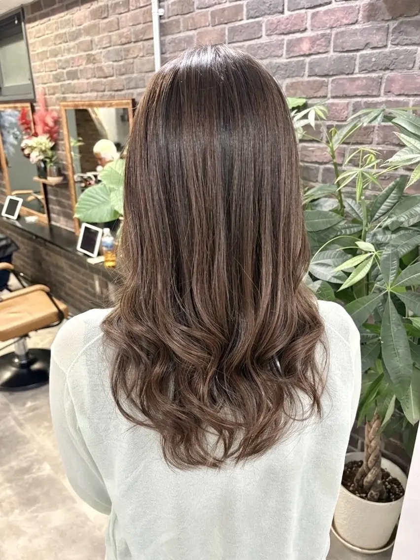 セミロング カラー カット ヘアカラー トリートメント ヘッドスパ 海外Style🌱 KOHEIのヘアスタイル