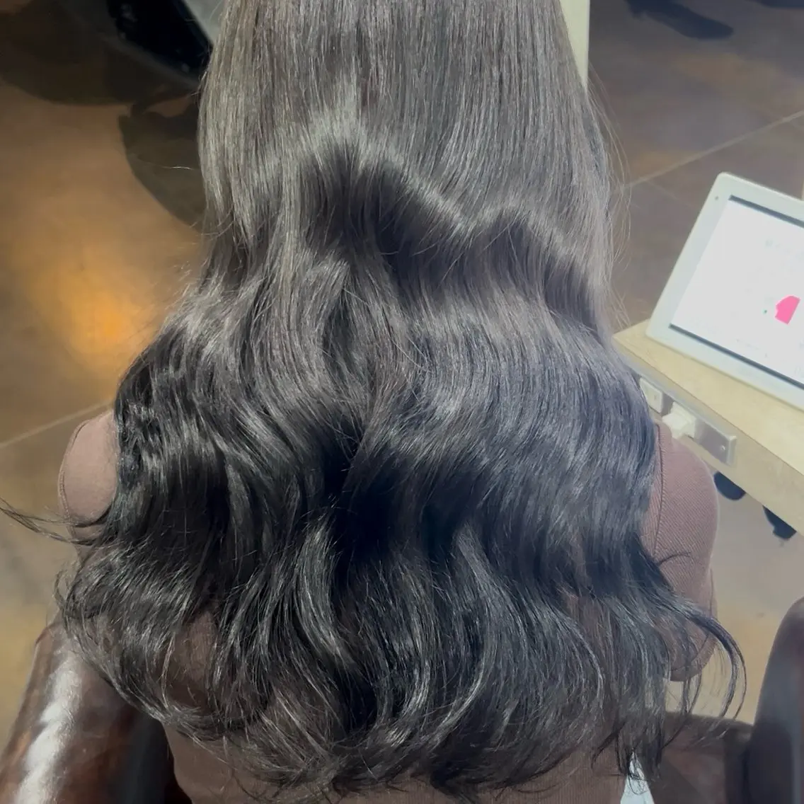 ロング 💙透明感カラー推し 🇰🇷ココロ🦋のヘアスタイル