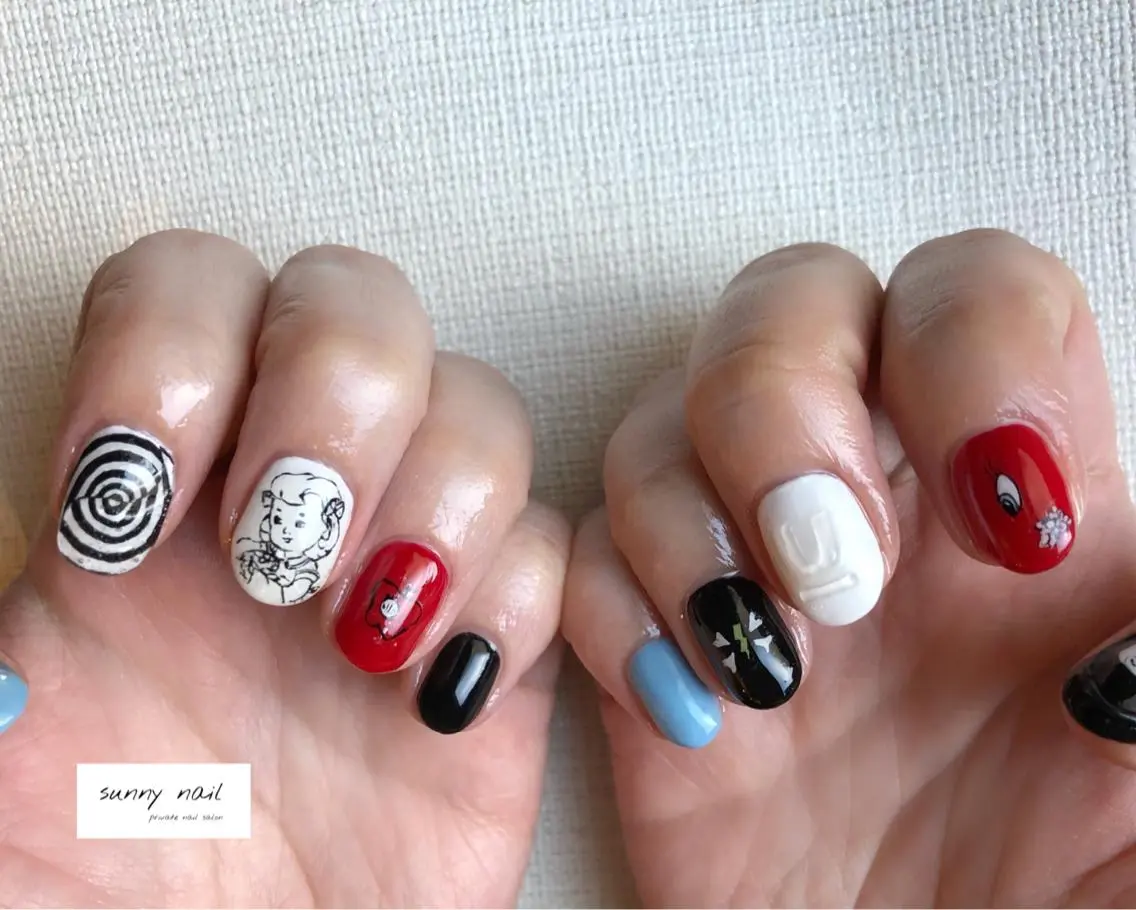 ネイル アートネイル クリアネイル ジェルネイル ニュアンスネイル パラジェル sunny nailのネイルデザイン