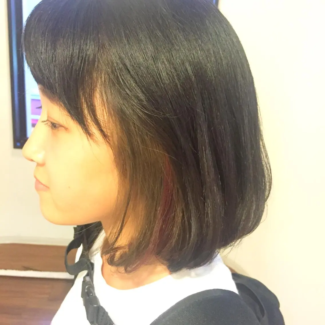 ショート ミディアム カラー インナーカラー 大平 美沙のヘアスタイル