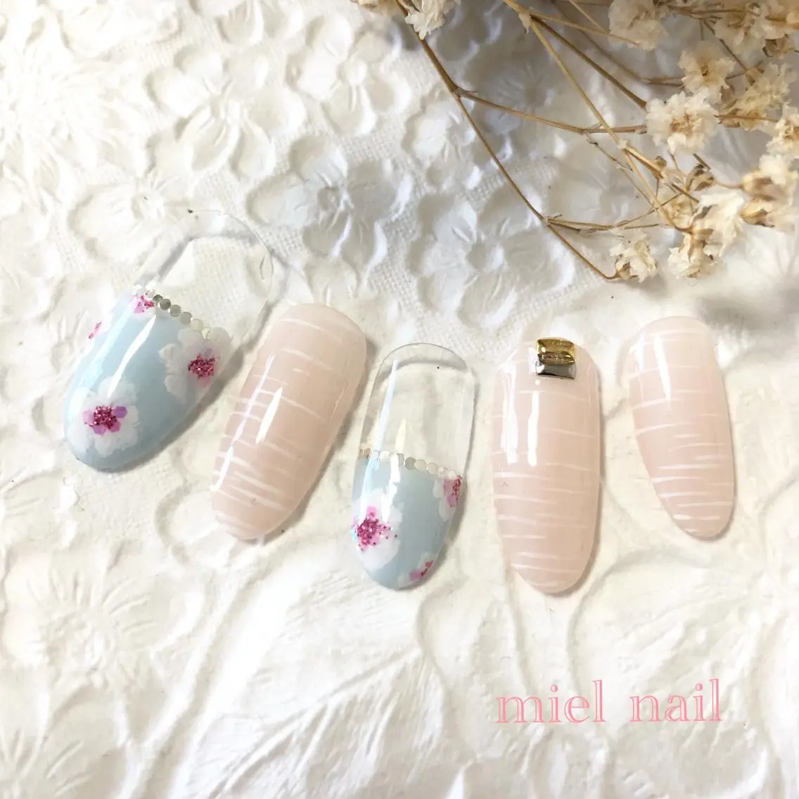 ネイル ハンドネイル miel nailのネイルデザイン