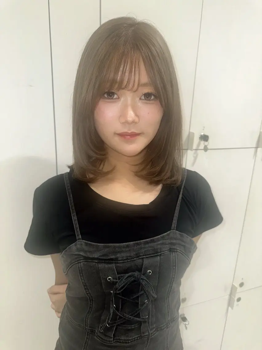 【9/14(月)限定🎀】カット×ブリーチWカラー🫧無料モデル〈U26〉の写真