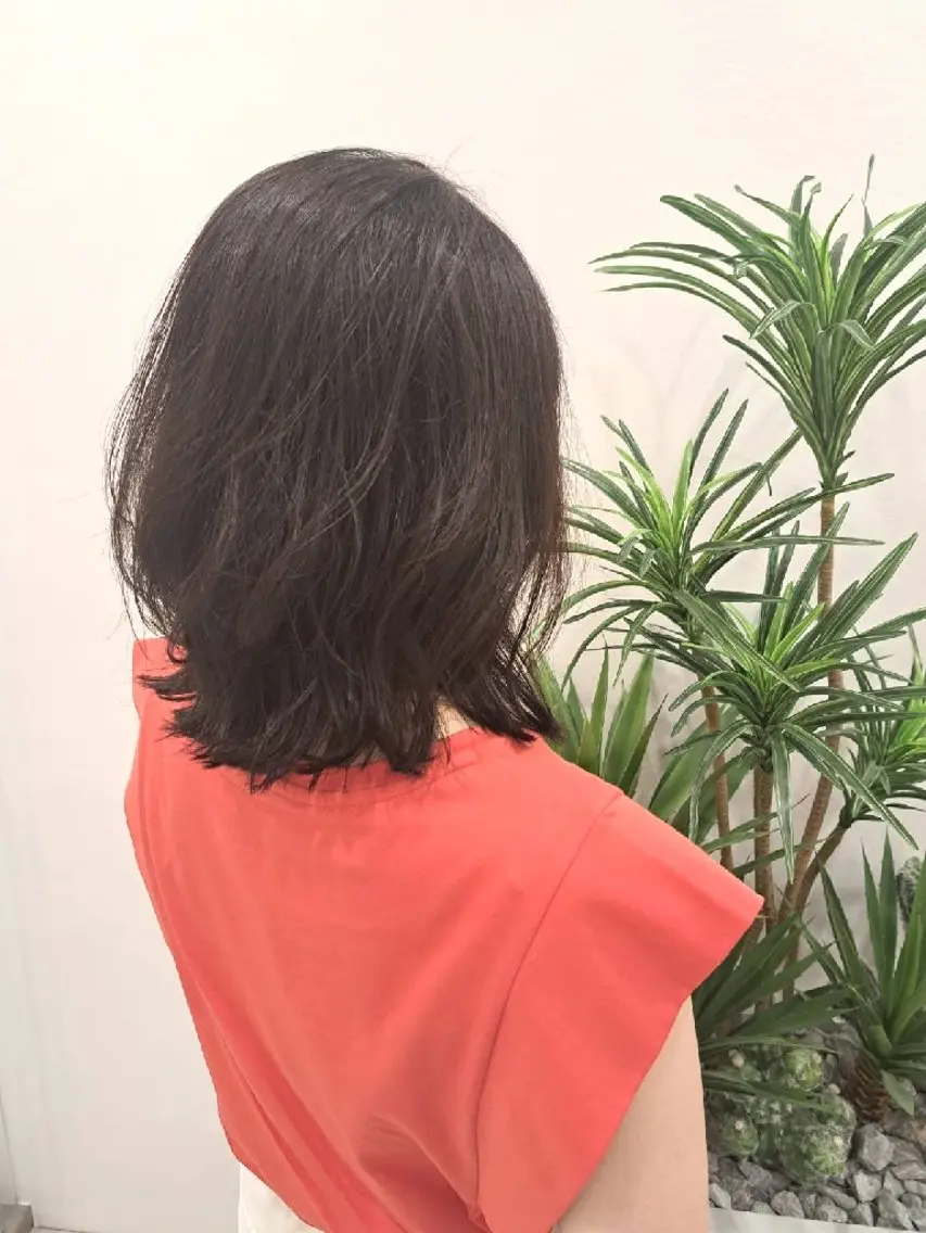 ミディアム ミディアムレイヤー レイヤーカット 髪質改善／スパ✨木村 奈未のヘアスタイル