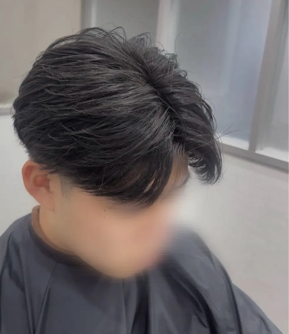 メンズ カット トリートメント 岩槻 李恩のヘアスタイル