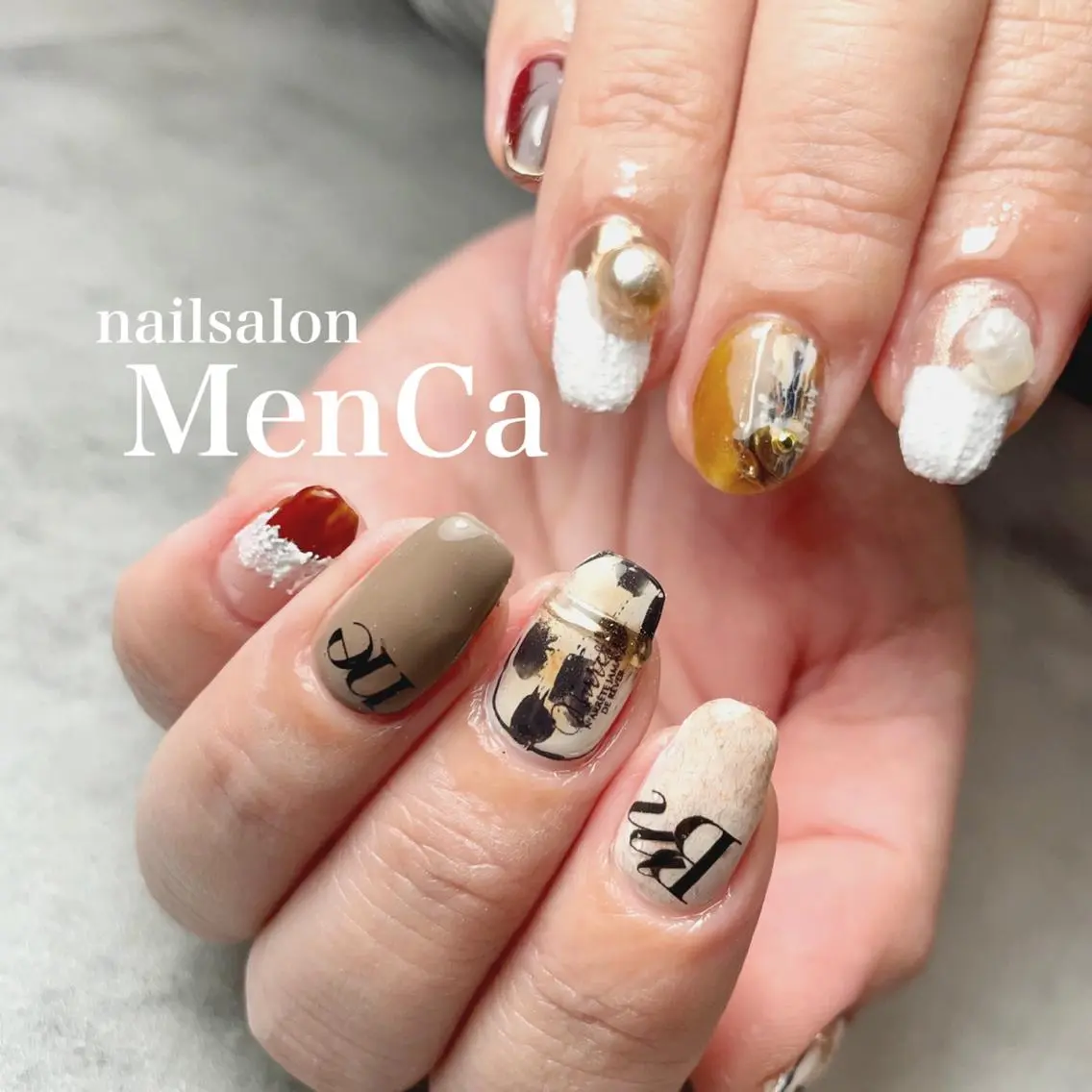 ネイル ハンドネイル 江崎 景子のネイルデザイン