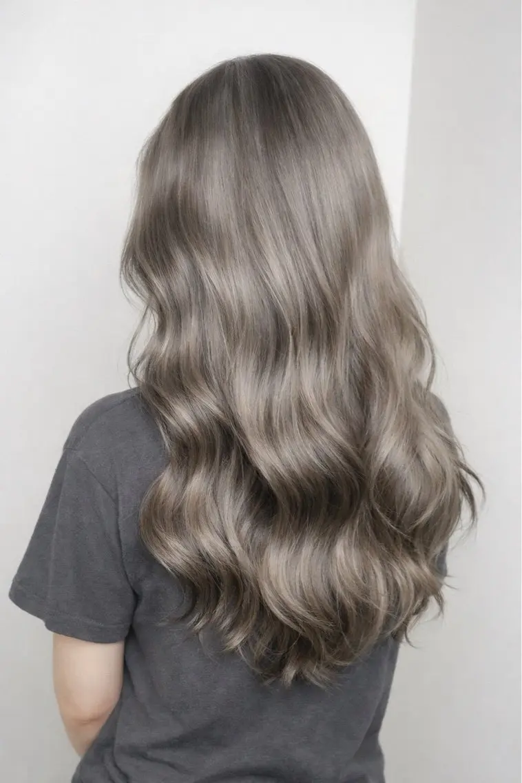 ロング カラー ヘアアレンジ 神品 幸音のヘアスタイル