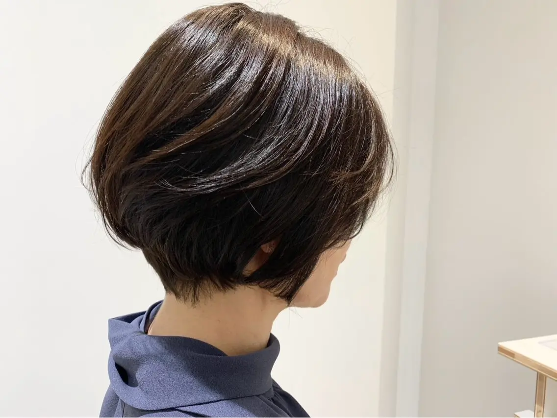 ショート 残間 美月のヘアスタイル