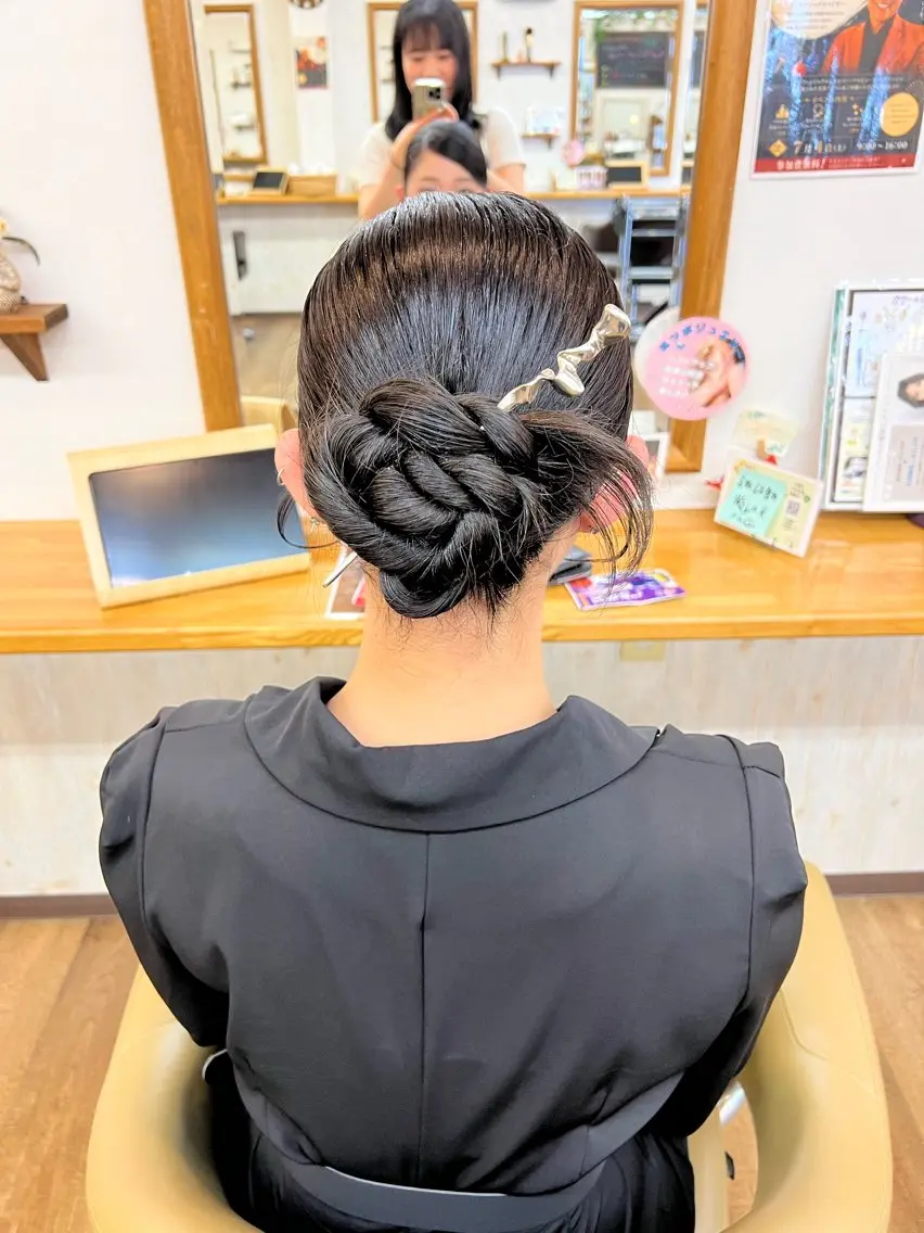 🎀カチモリヘアアレンジ🎀の写真