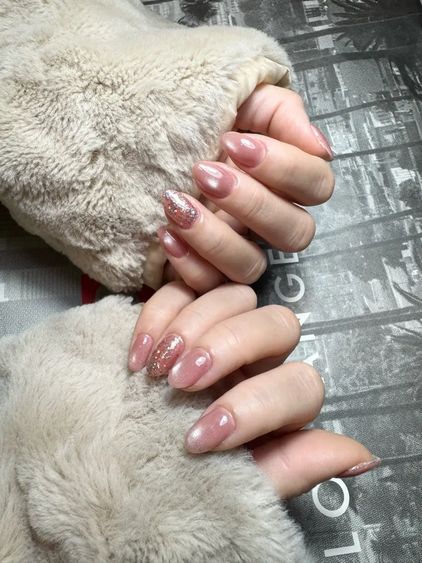 ネイル シンプルネイル ハンドネイル ハンドケア HAPI NAILSのネイルデザイン