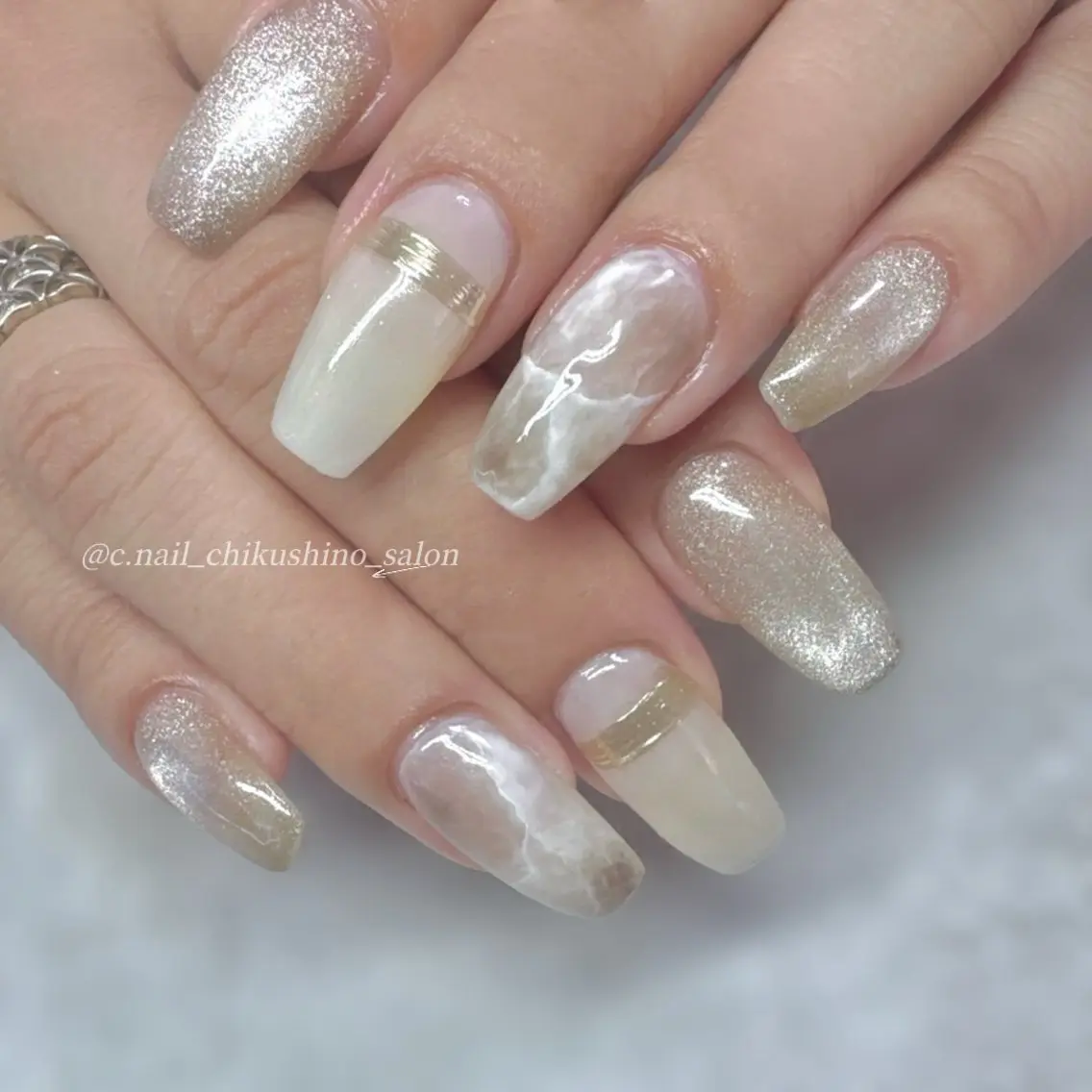 ネイル ハンドネイル C.Nail &Eyeのネイルデザイン