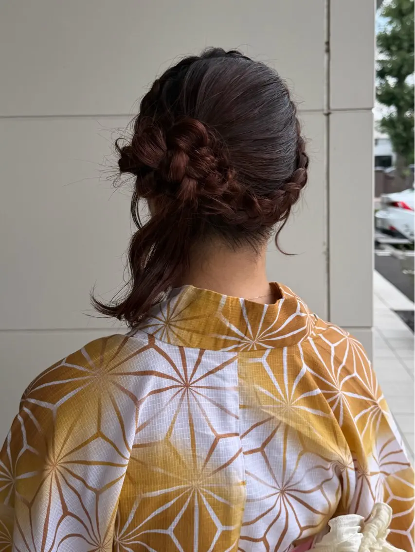 ヘアアレンジ Yuika /niilのヘアスタイル