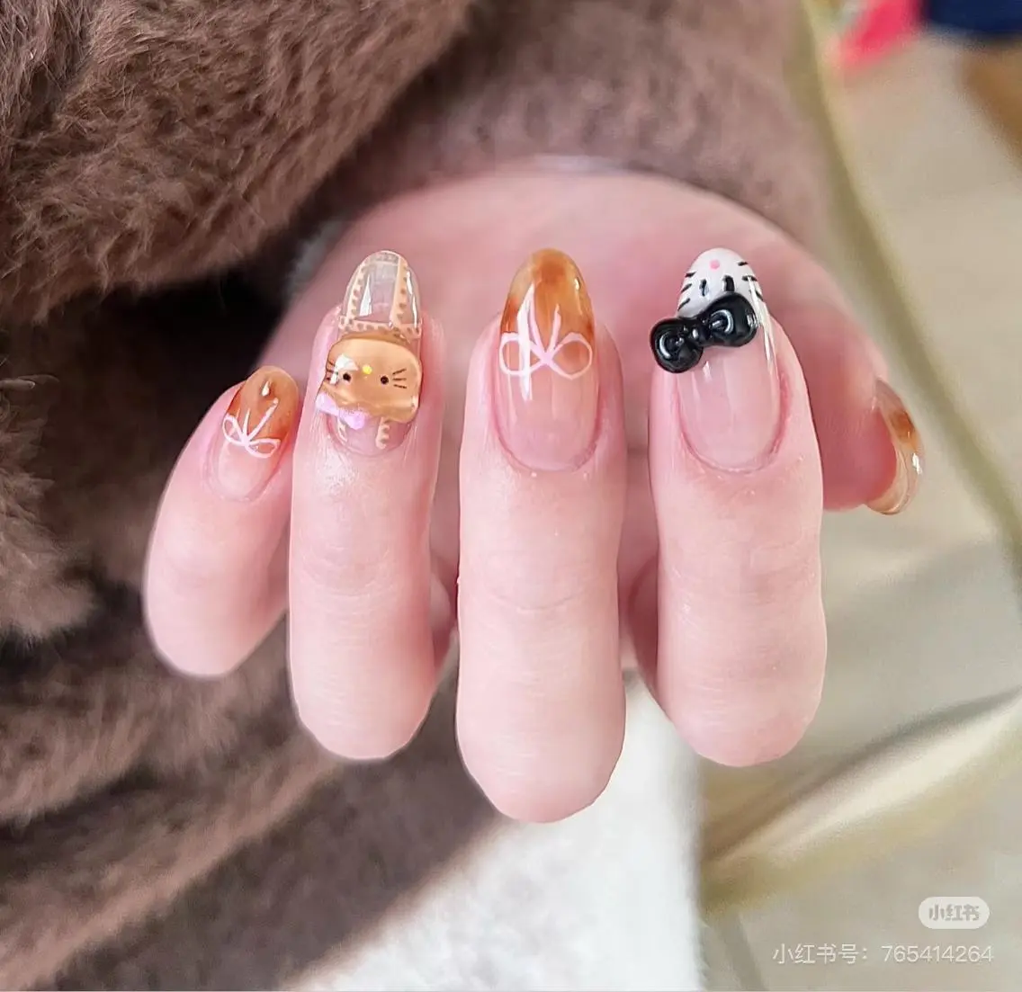 ネイル ハンドネイル ハンドケア 🍑 momo_nailのネイルデザイン