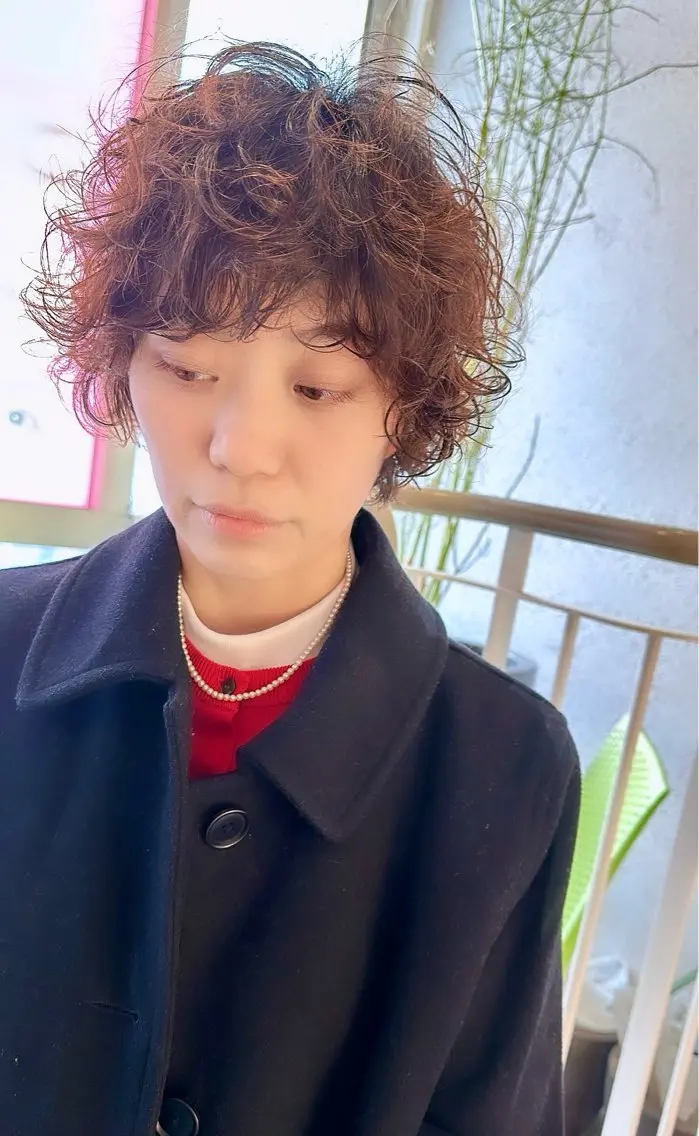 【再来店】カット&潤ツヤパーマの写真
