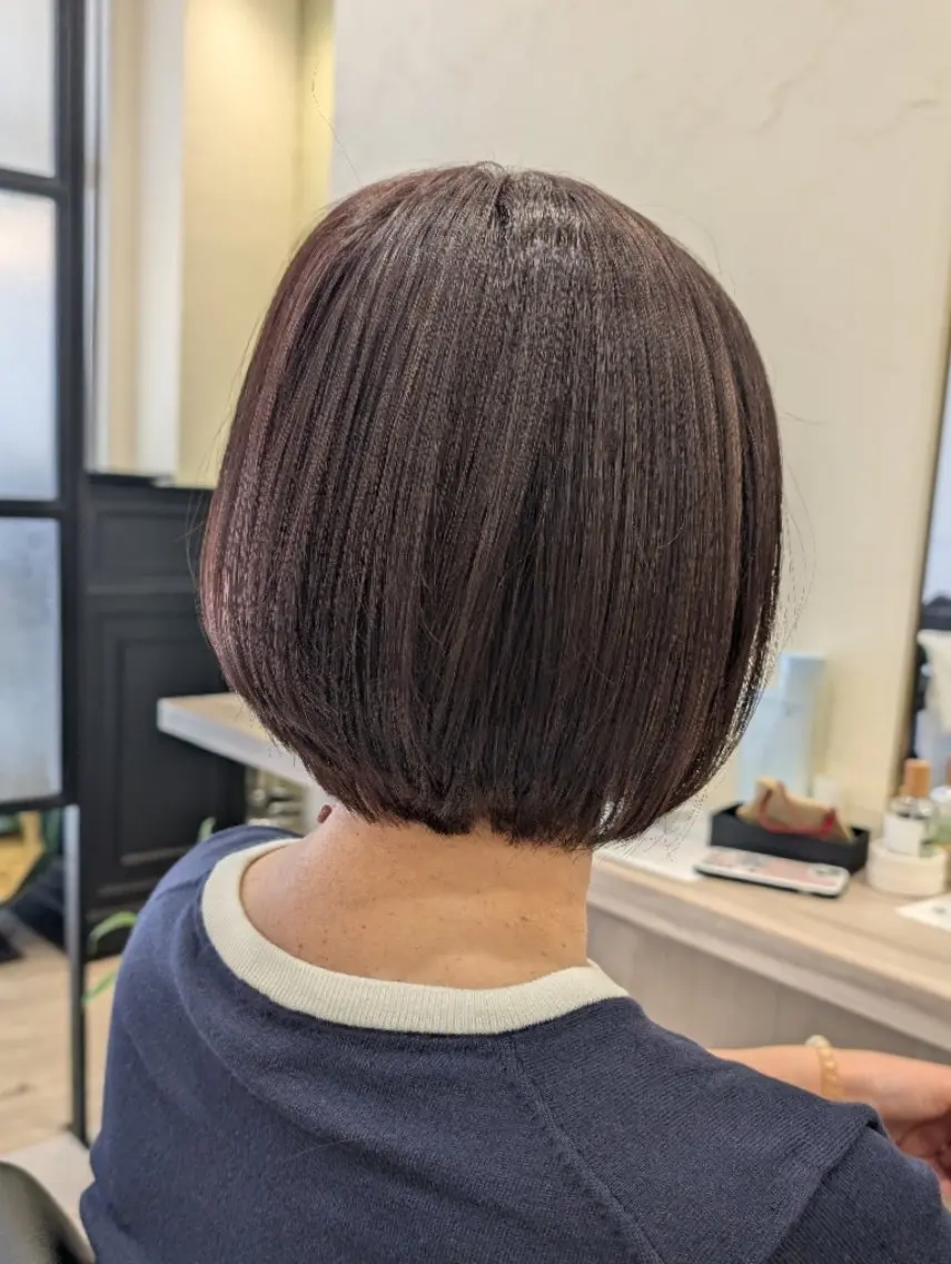 ミディアム カラー カット ヘアカラー トリートメント 吉田 彩/艶髪/ ハイライト/メンズのヘアスタイル