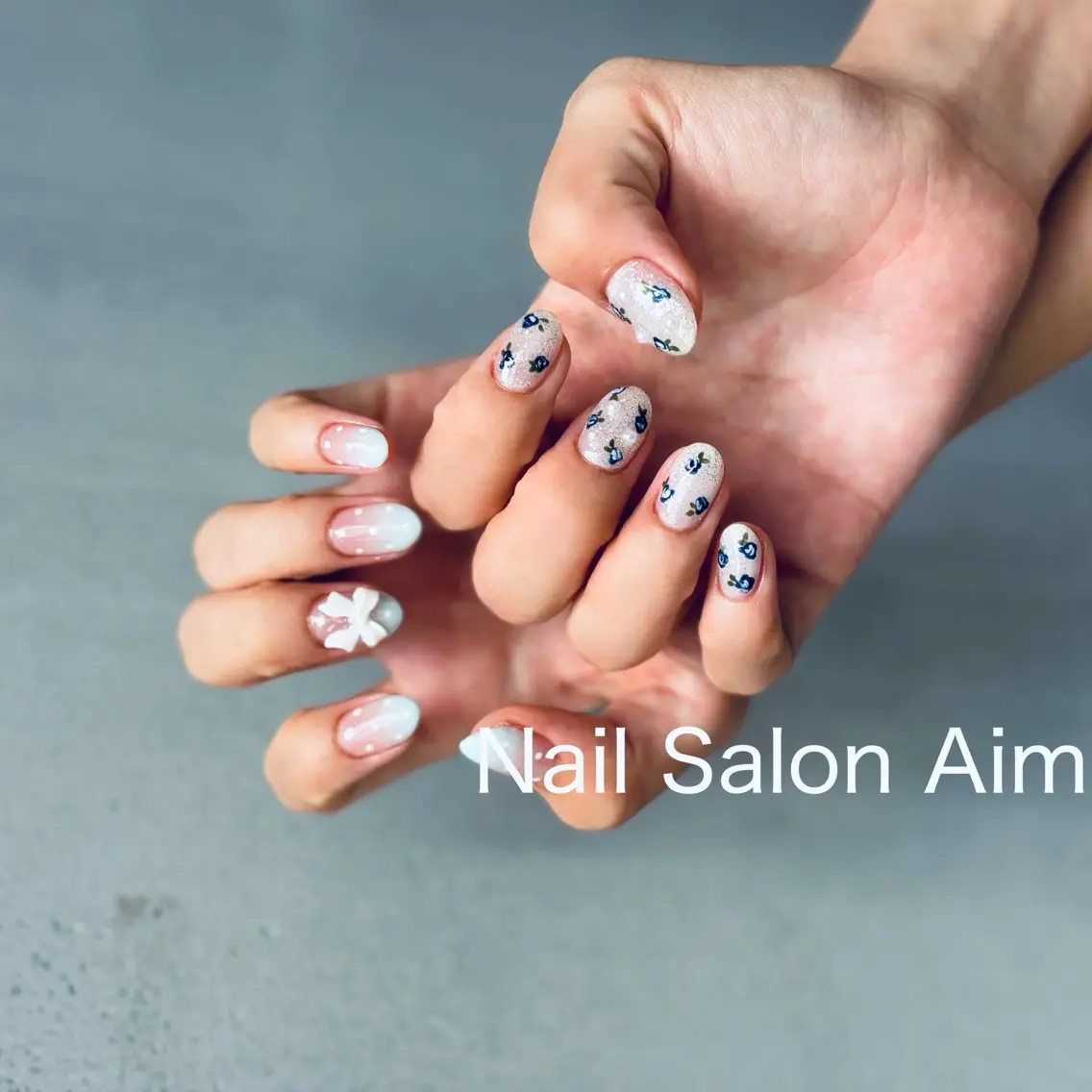 ネイル ハンドネイル Aim🌿 kanaのネイルデザイン