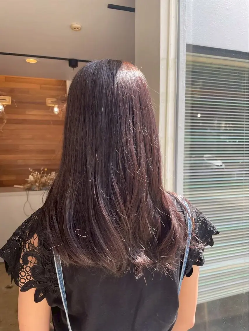 カラー ヘアカラー 🌷艶カラー/透明感 /ayano🌷のヘアスタイル