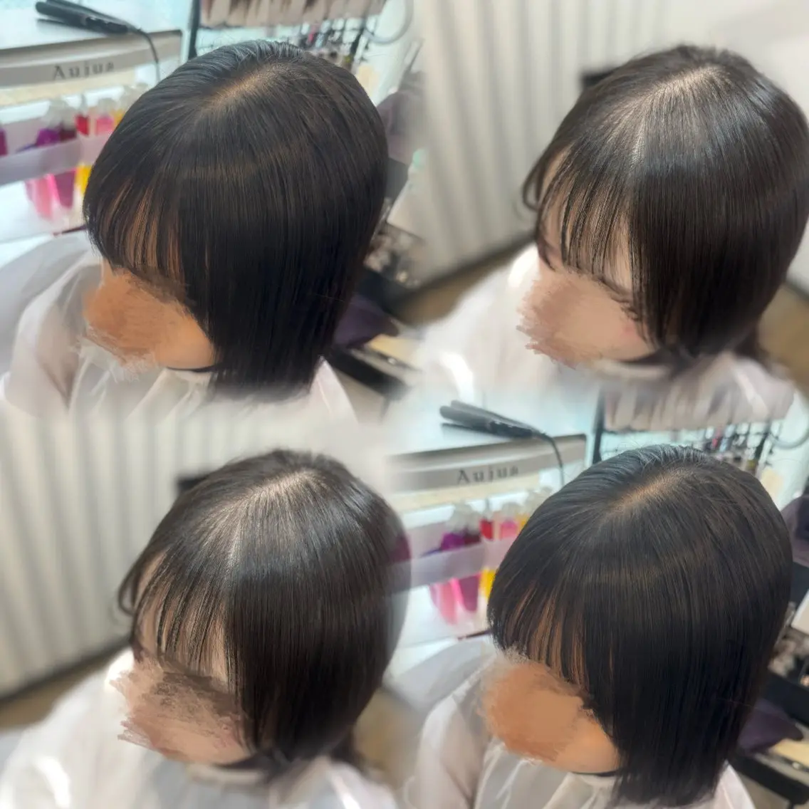 縮毛矯正 髙橋 李里亜のヘアスタイル