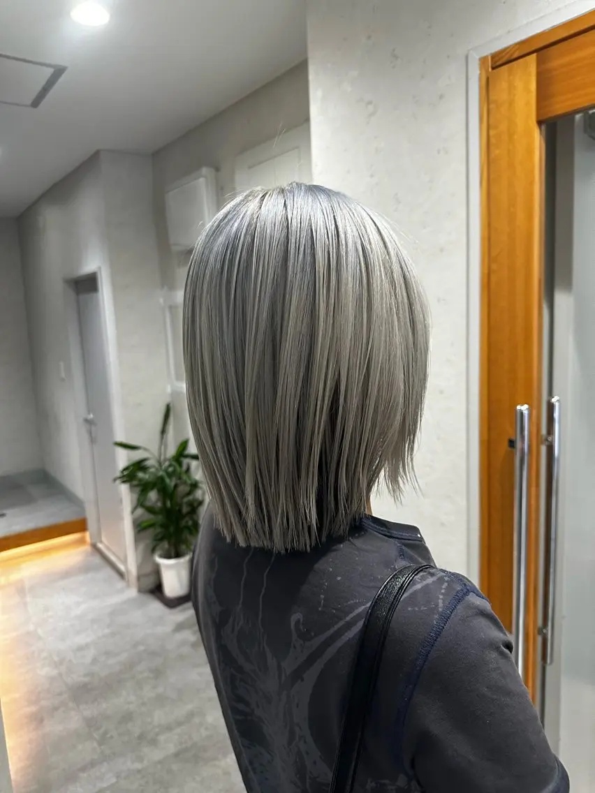 セミロング カット ヘアカラー トリートメント カリスマになる美容師 💥TOUI💥上野のヘアスタイル