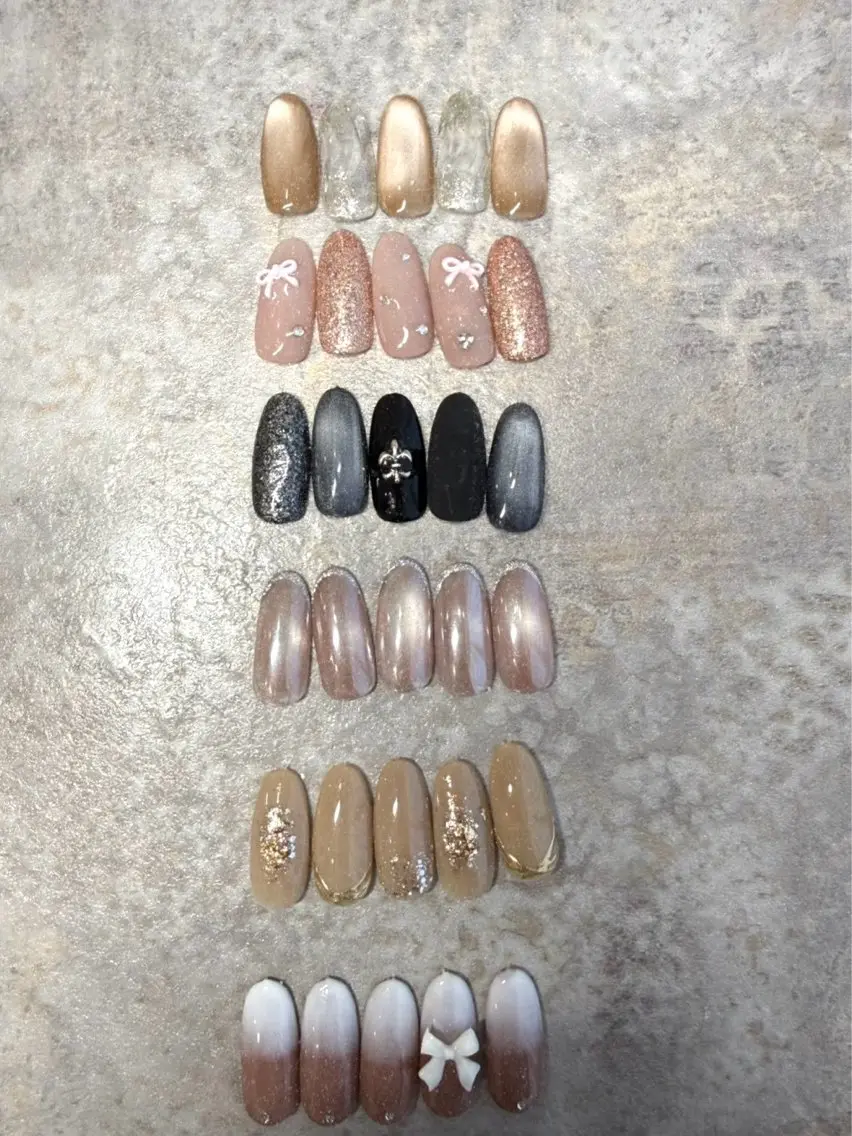 【HAND】セレクトアートAコース🩶他店様オフ無料の写真