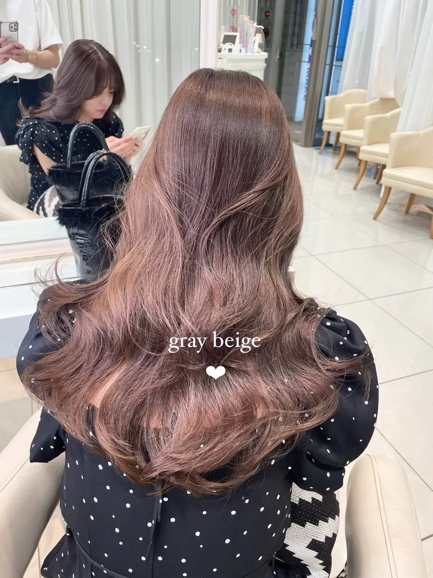 ロング カット ヘアカラー トリートメント ♡大人カワイイ hair♡徳井はやとのヘアスタイル
