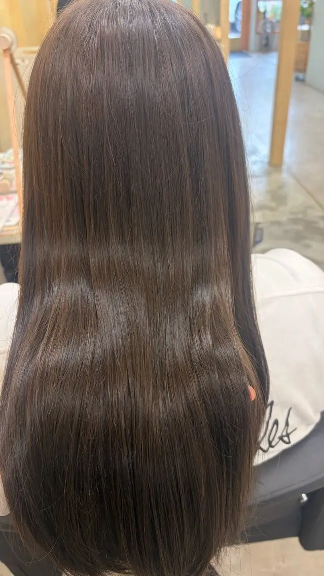カラー アッシュ 透明感カラー ヘアカラー トリートメント ROBE HAIR /愛里咲のヘアスタイル