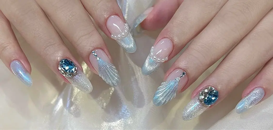 ネイル Horie 雪のネイルデザイン