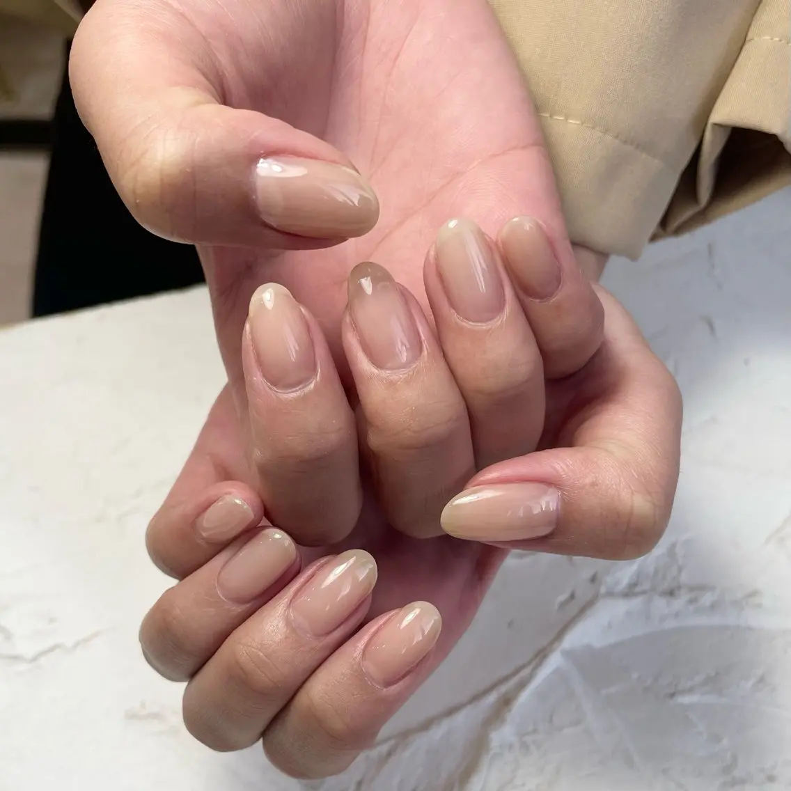 ネイル ワンカラーネイル ハンドネイル chipieee naokaのネイルデザイン