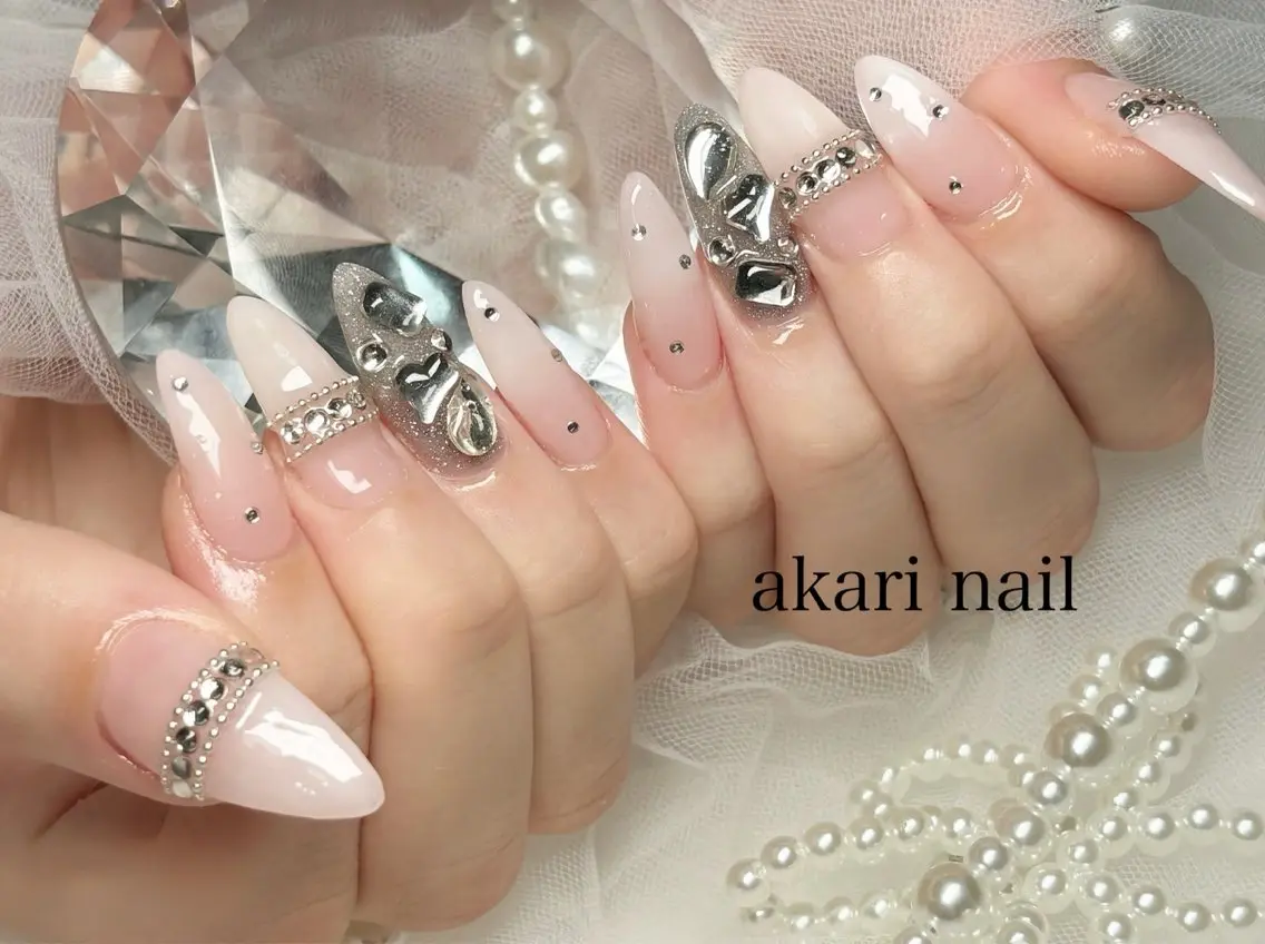 ネイル ハンドネイル AKARI nail💅のネイルデザイン