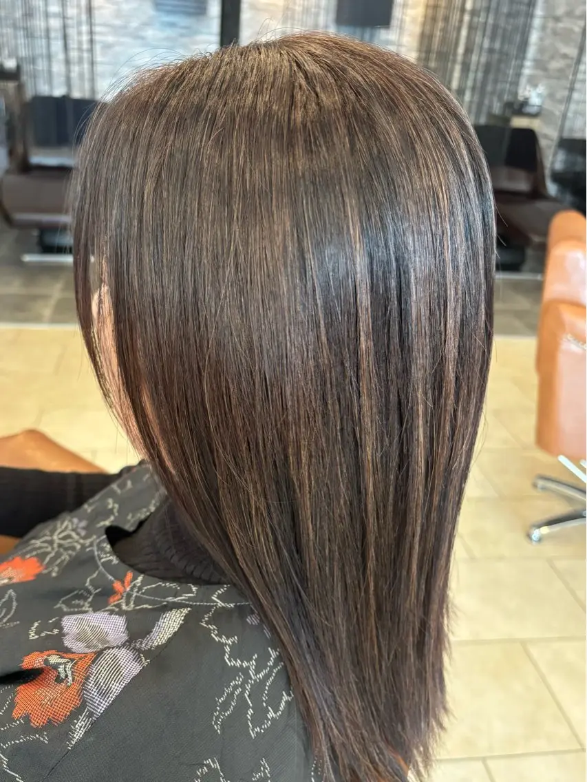 カラー ヘアカラー 沖本 あやののヘアスタイル