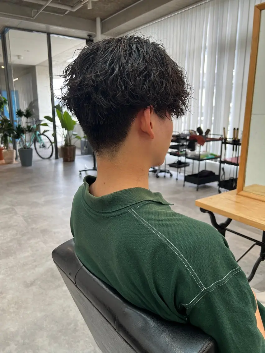 似合わせカット＋シャドウパーマorツイストパーマ【朝ラクでキマる大人パーマ】🔥の写真