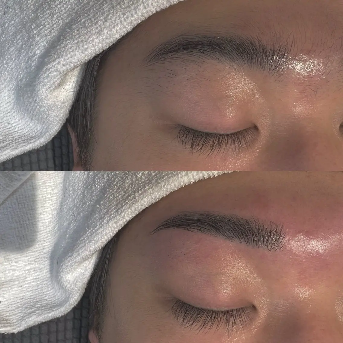 メンズ アイブロウ ワックス脱毛 眉カット その他(アイブロウ) litva 鏡ほのかの眉毛・アイブロウイメージ