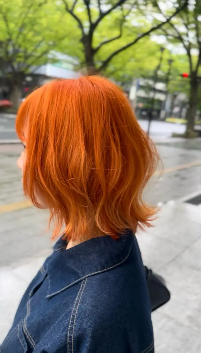 🌈highbleachカラー🌈1careBLEACH&透明感カラー‼️追加カット＋¥3000の写真