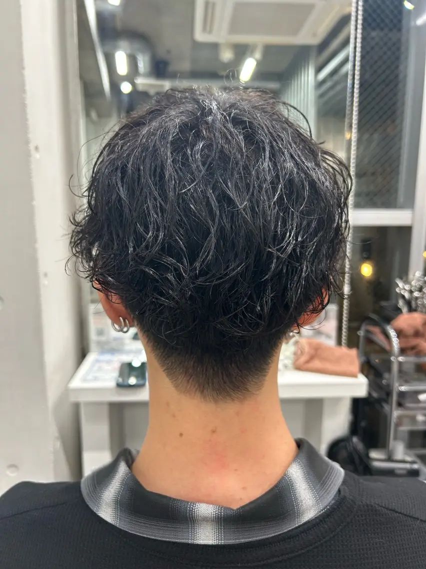 パーマ メンズ カット パーマ トリートメント fifth /たいがのヘアスタイル