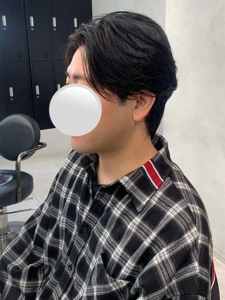 ショート パーマ メンズ フェザーパーマ メンズパーマ カサイ ミユのヘアスタイル