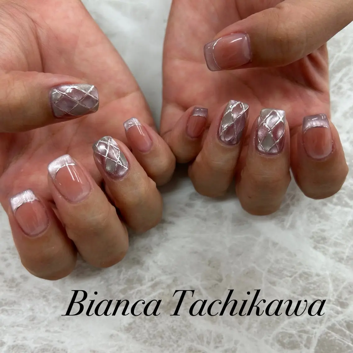 ネイル Bianca 立川店 小川のネイルデザイン