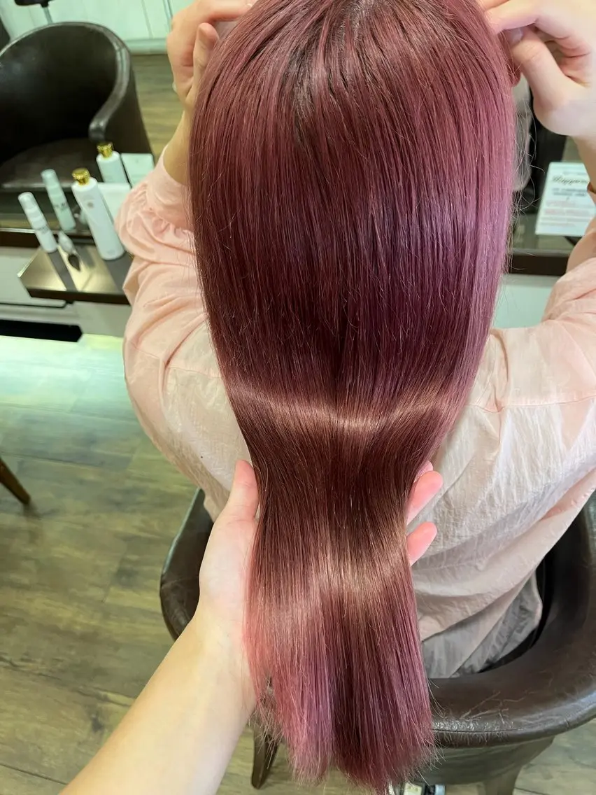 ロング トリートメント いまい ちひろのヘアスタイル