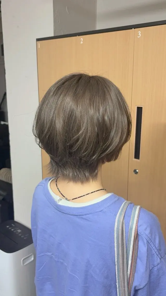 ショート tokute 中野真咲🐺のヘアスタイル