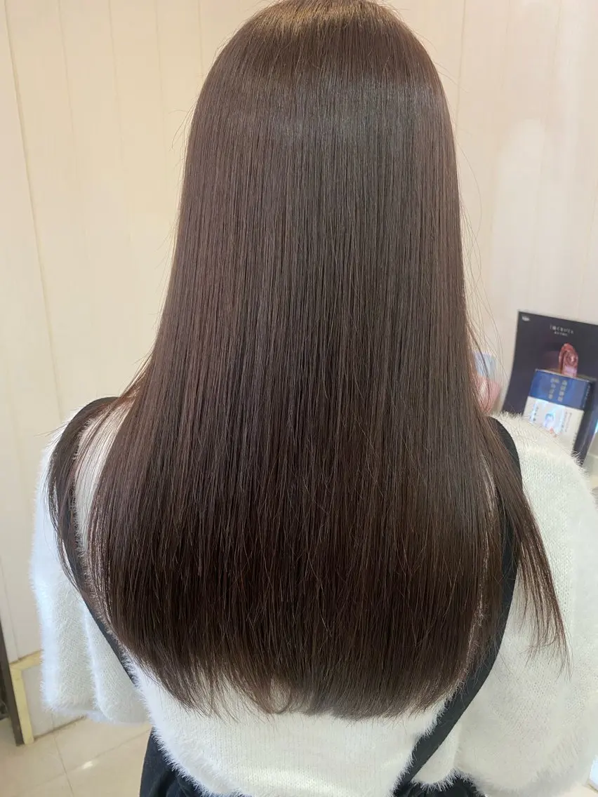 ロング カラー ピンクカラー バイオレットカラー ヘアカラー 沼田 孝志のヘアスタイル