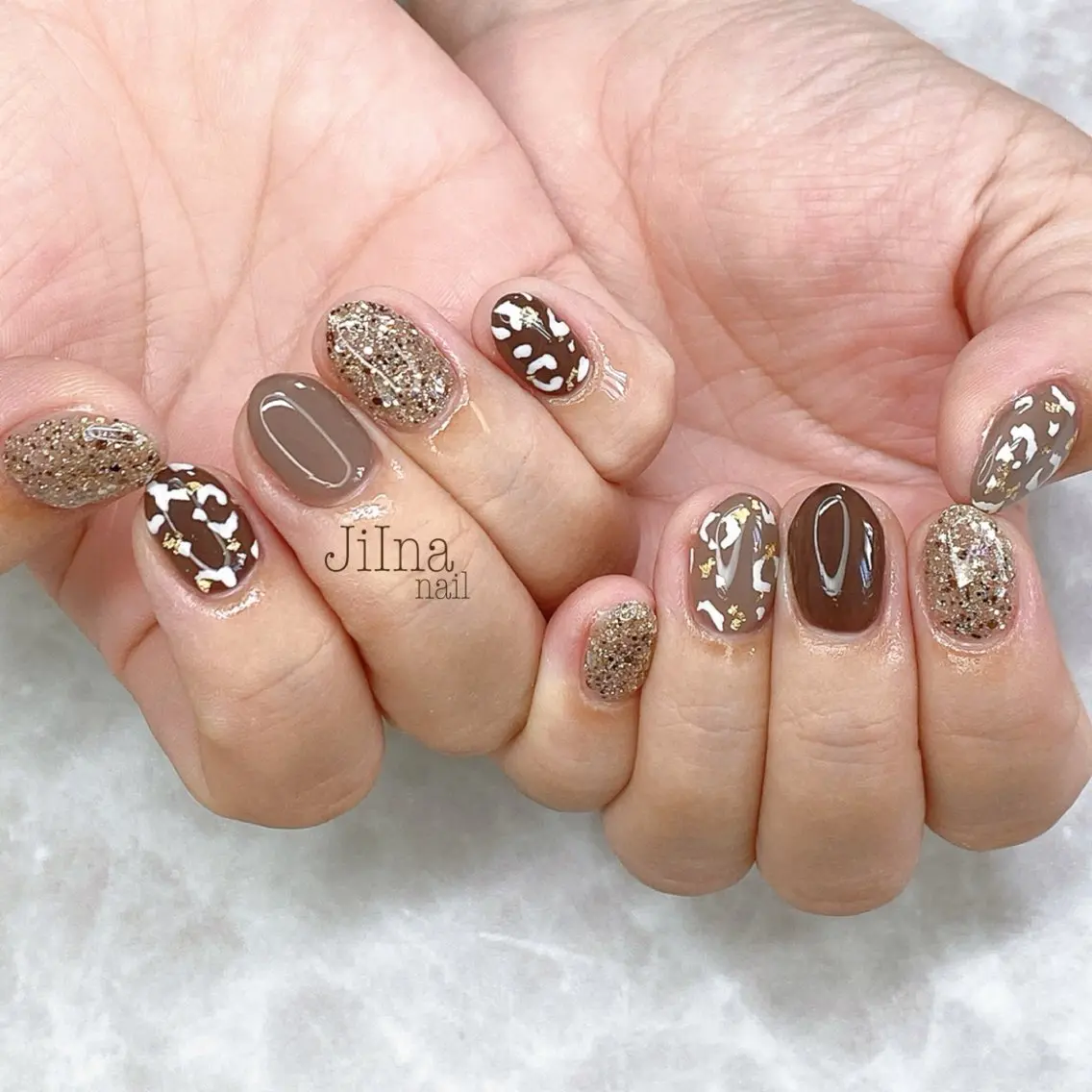 ネイル 持ち込み JiIna nailのネイルデザイン