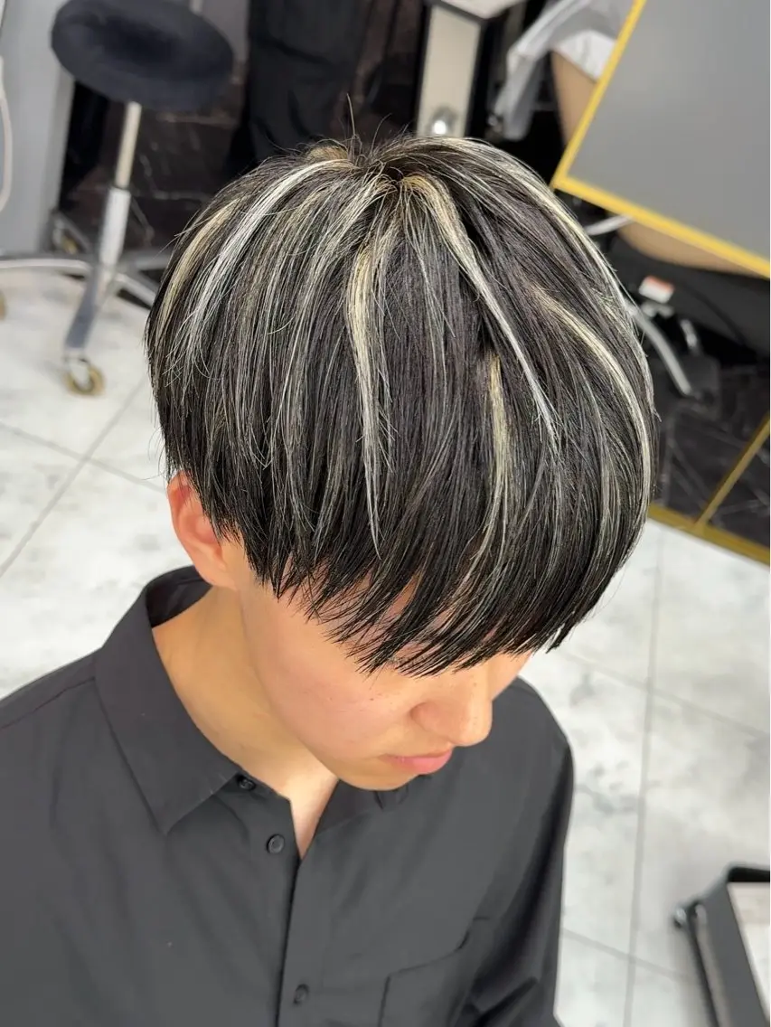 カラー メンズ メンズ特化型美容師 ‪‪★あおいのヘアスタイル