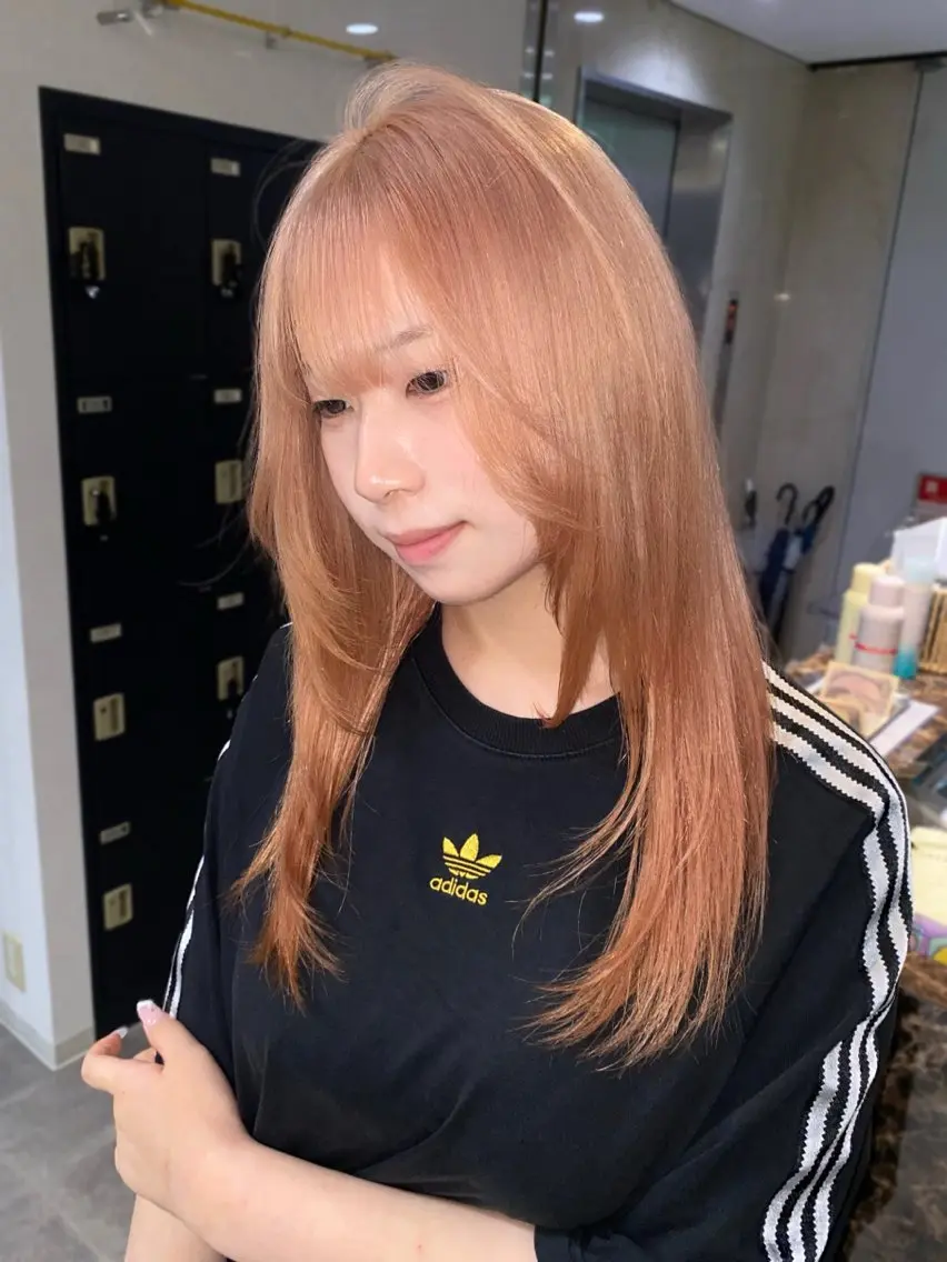 カラー ヘアカラー トリートメント 大阪梅田カラーカット モデル募集中🦋サヤのヘアスタイル