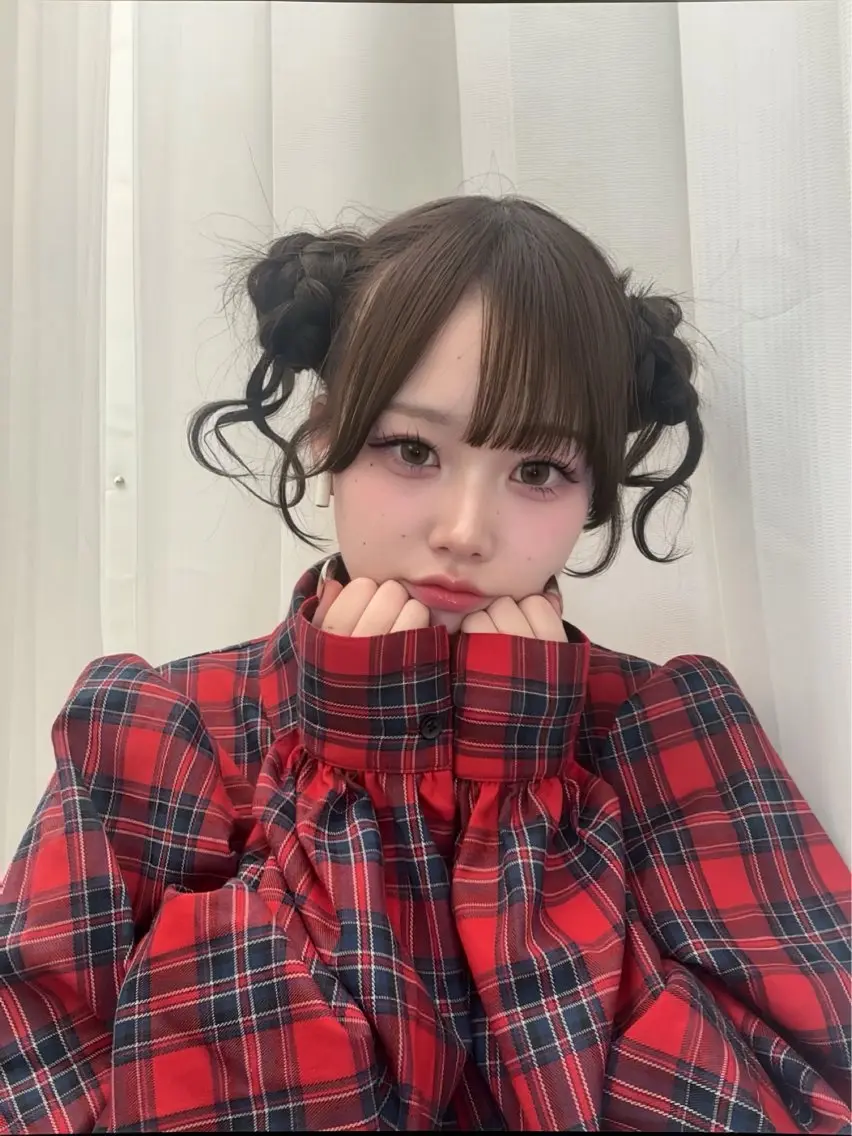ロング ヘアアレンジ ヘアセット 🎀ちゃんりお🎀 /ブリーチなしカラーのヘアスタイル