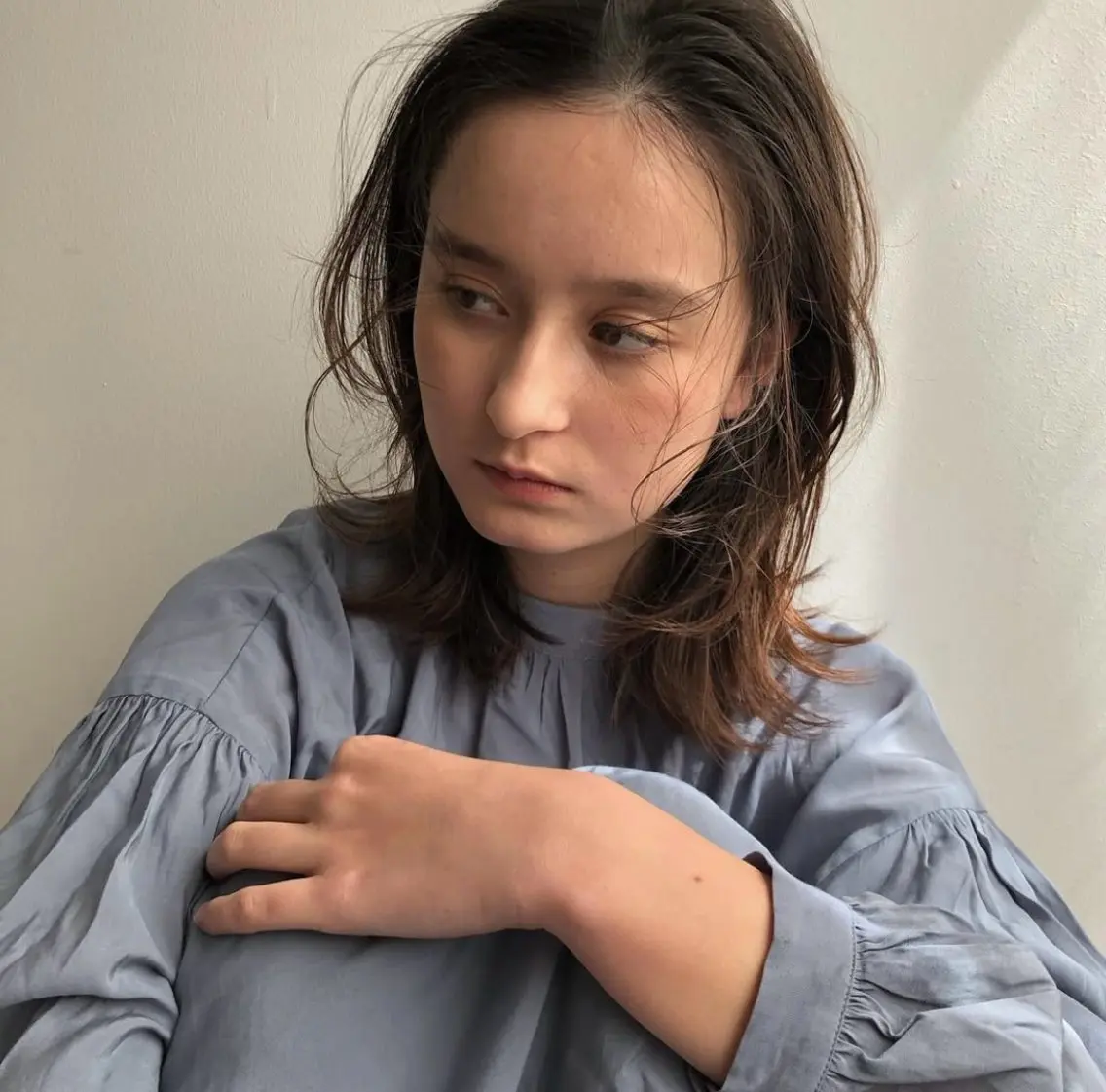 カラー ヘアカラー トリートメント 兼元 李子のヘアスタイル