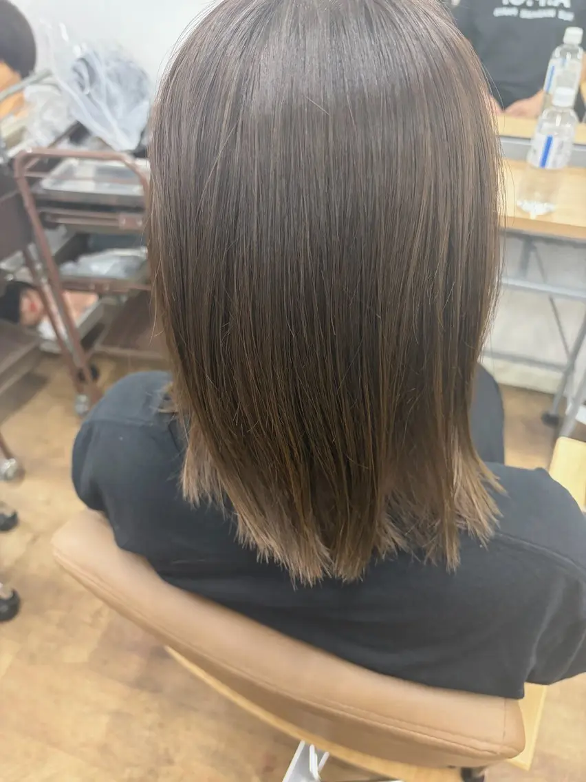 ミディアム momoka-YUC CA-モデル様募集中のヘアスタイル