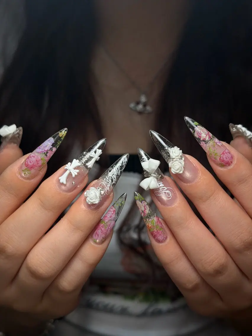ネイル 韓国ネイル マグネットネイル シンプルネイル 夏ネイル ハンドネイル CoMo Nailのネイルデザイン